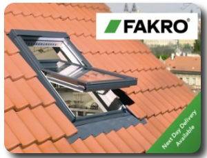 Деревянные мансардные окна среднеповоротные Fakro FTS U2 78*140